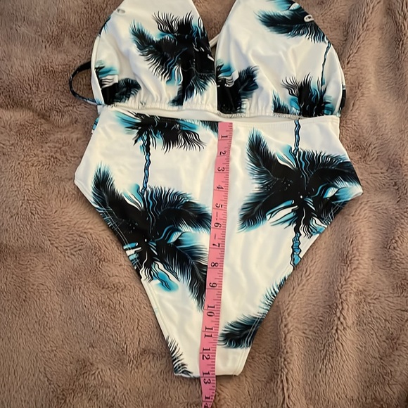 Long string multiple wear high waisted bathing suits - Picture 6 of 7